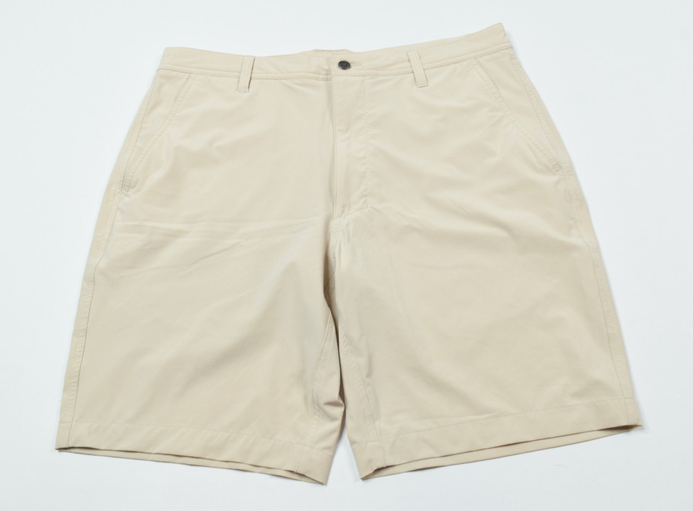 FootJoy Golf Shorts Mens 35 Beige Classic Fit Lightweight Stretch